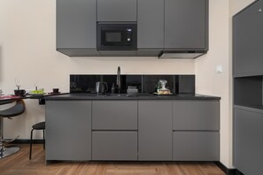 Apartment | Private kitchen - Holiday Studio With Balcony, Indoor Pool, Sauna (Polanica-Zdroj)