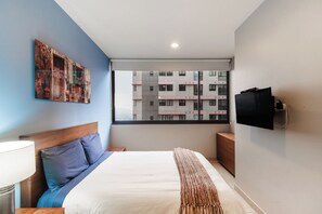 Appartement Luxe, 2 chambres, vue ville, dans la tour
