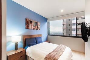 Luxury Apartment, 2 Bedrooms, City View, Tower | Premium bedding, free WiFi, bed sheets - Polarea Modern Desing Apt in Polanco (Mexico City)