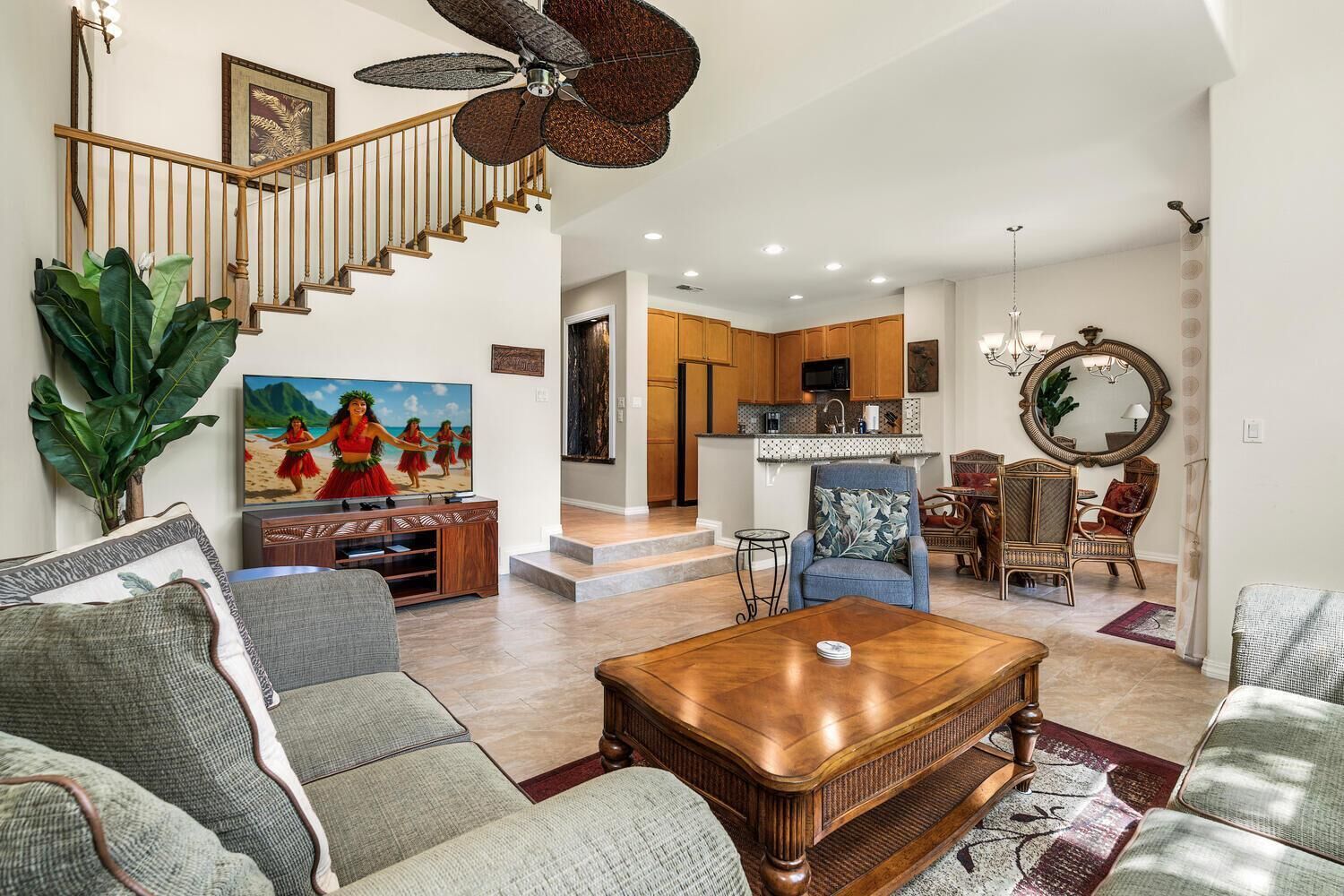 House, Multiple Beds (Waikoloa Colony Villas#1404) | Living area