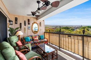 Appart'hôtel, plusieurs lits (Kona Plaza#409) | Terrasse/Patio