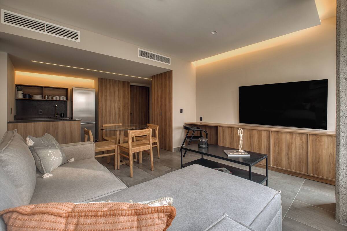 Apartamento de lujo, 1 habitación | Aire acondicionado