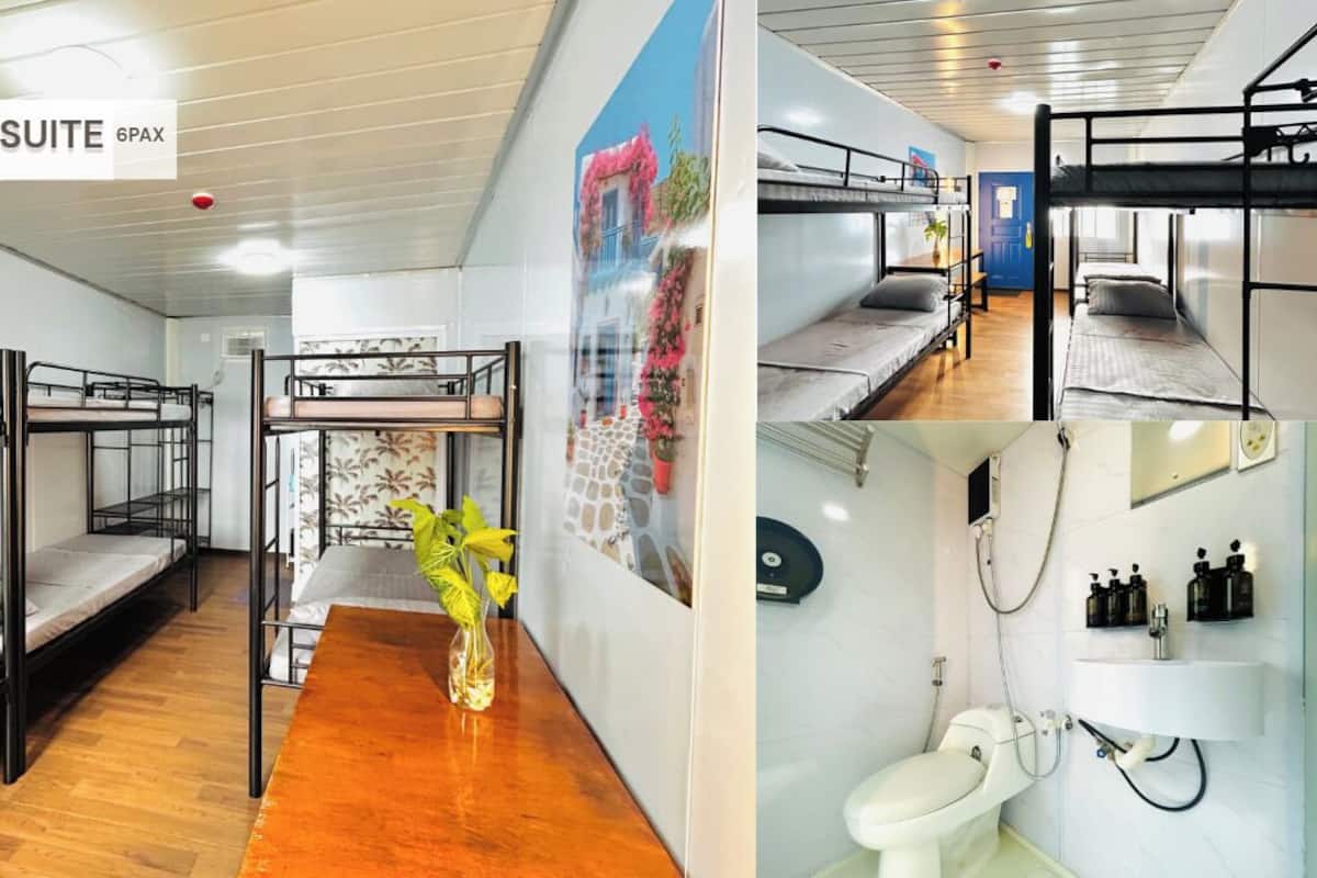 Dortoir partagé économique, Plusieurs lits | Literie fournie