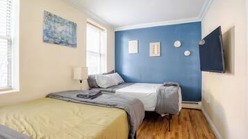 3 bedrooms, iron/ironing board, free WiFi, bed sheets