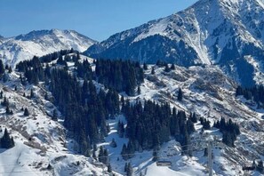 Vue depuis l’hébergement 