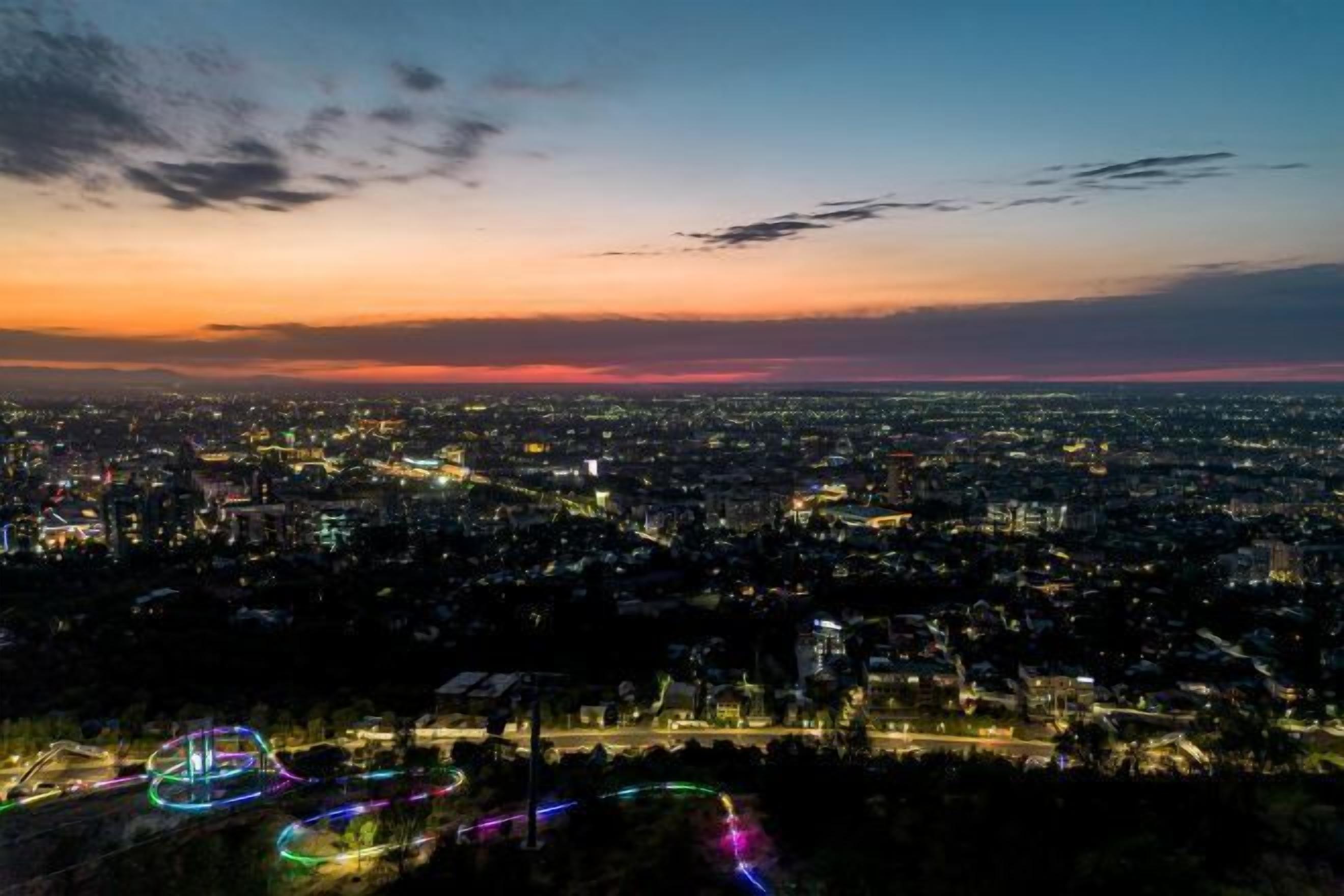 Vue depuis l’hébergement