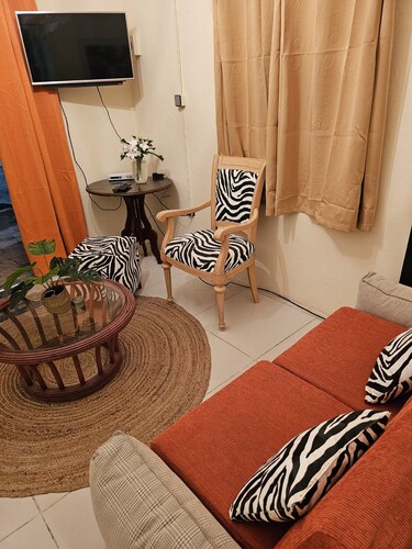 Delightful 2-bedroom house with AC , 
 Grand Case, St Martin.F W I