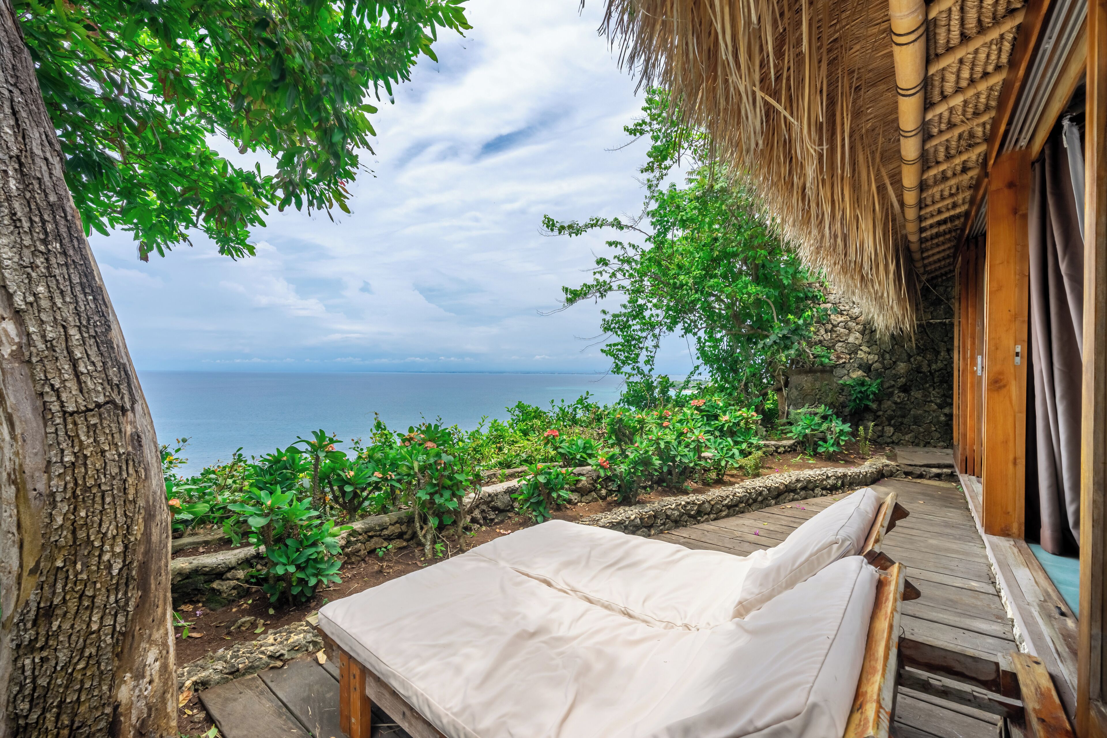Quarto casal luxo, vista para o oceano | Vista para praia/oceano