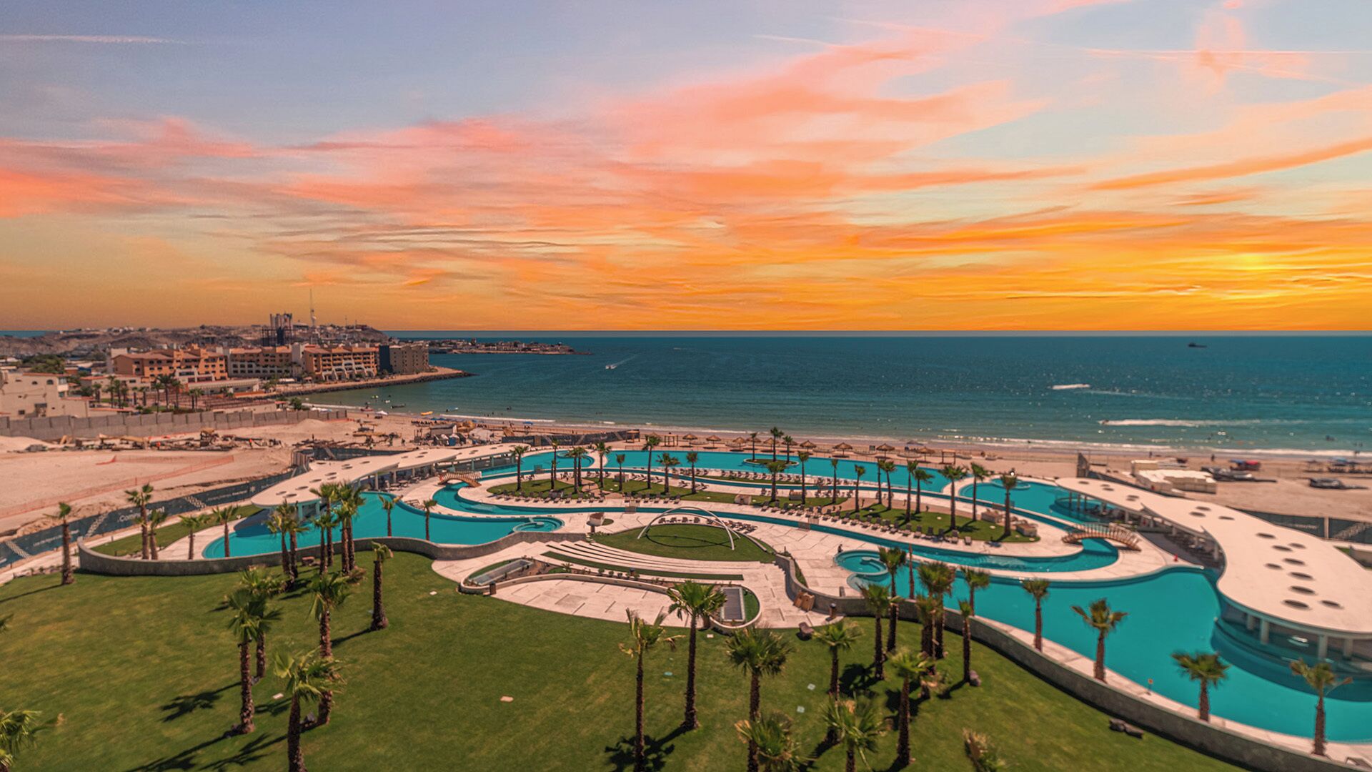Una piscina climatizada