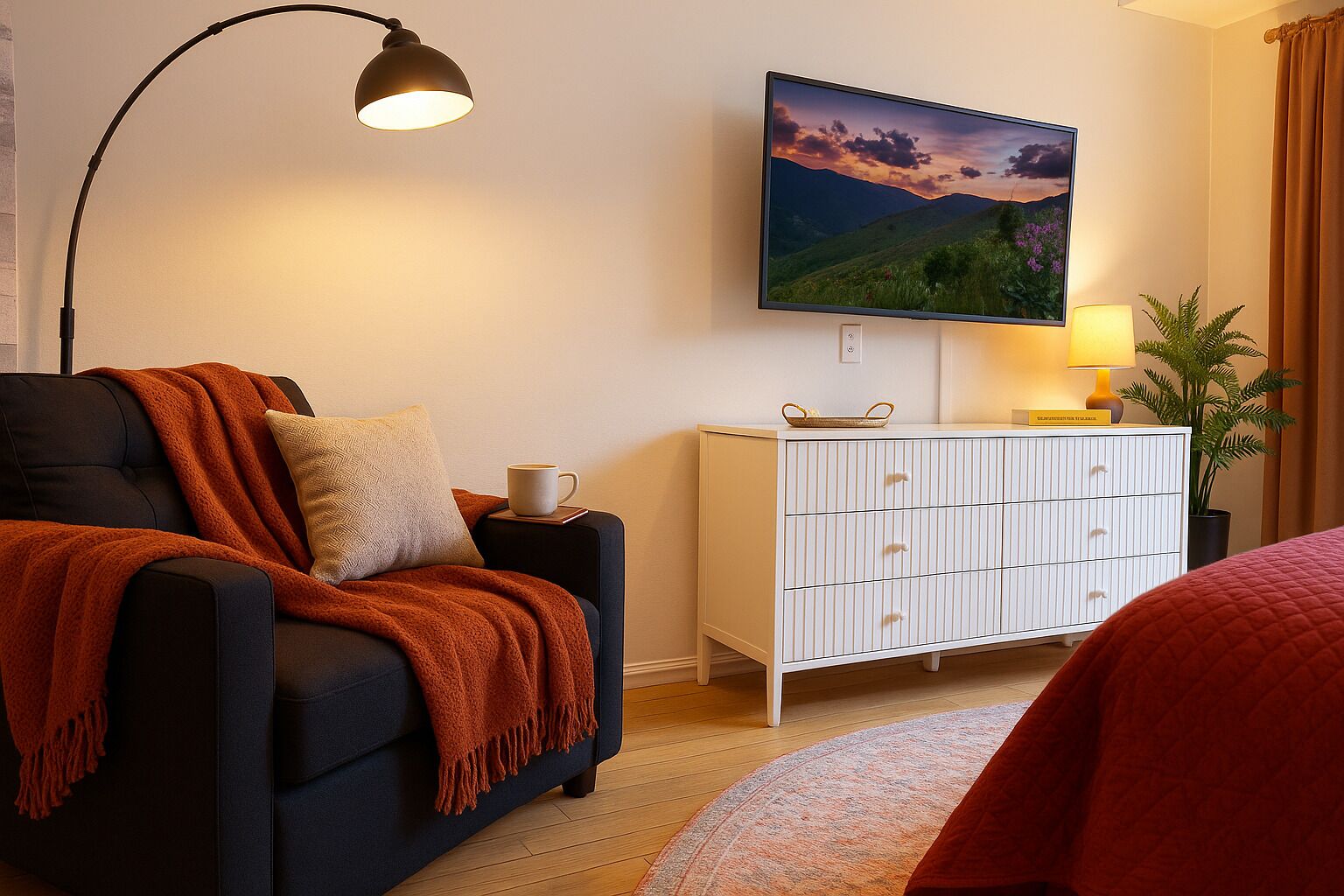 1 bedroom, iron/ironing board, WiFi, bed sheets