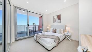 1 soverom, strykejern/-brett, wi-fi og sengetøy