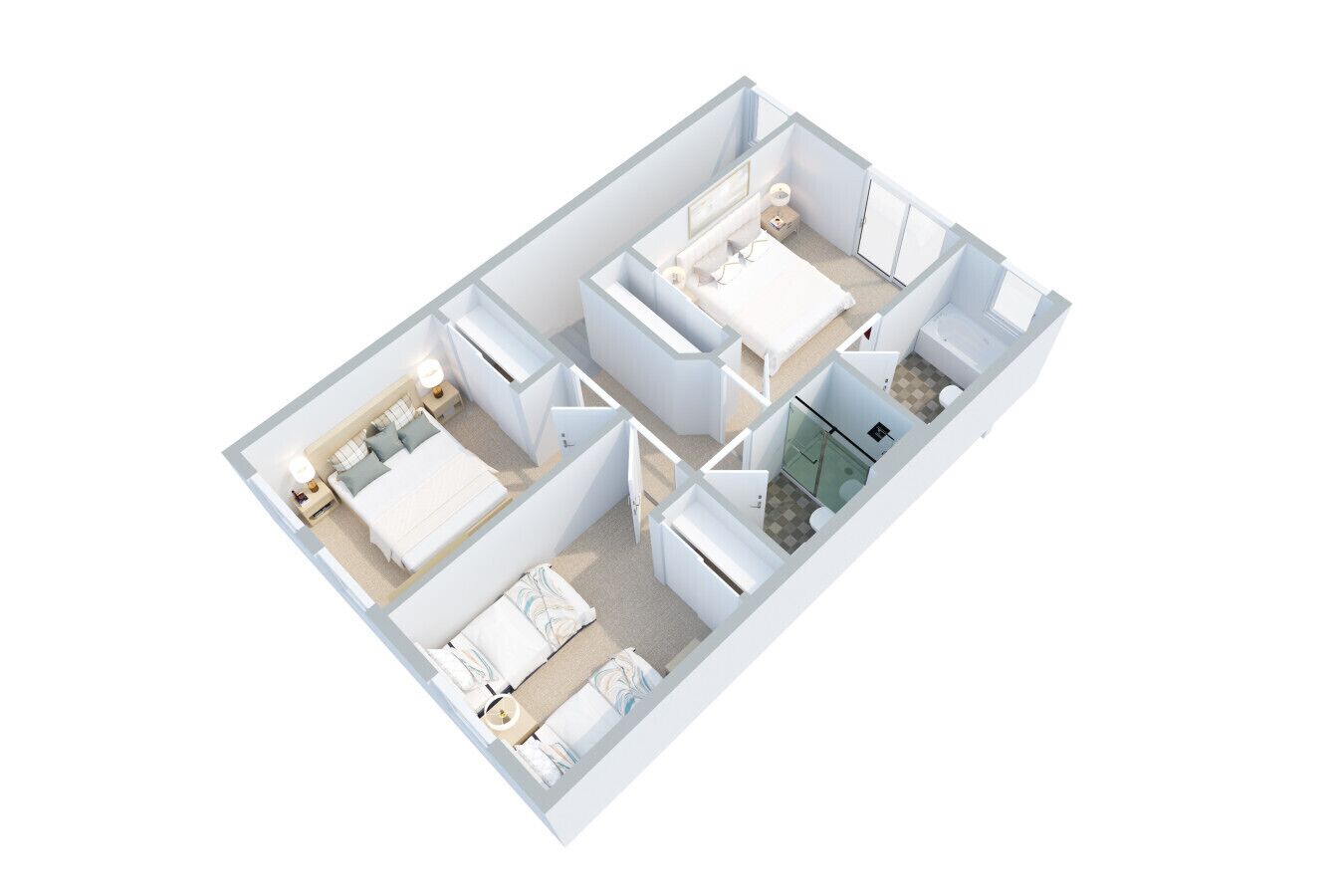 مخطط تصميم الطابق