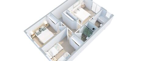 مخطط تصميم الطابق