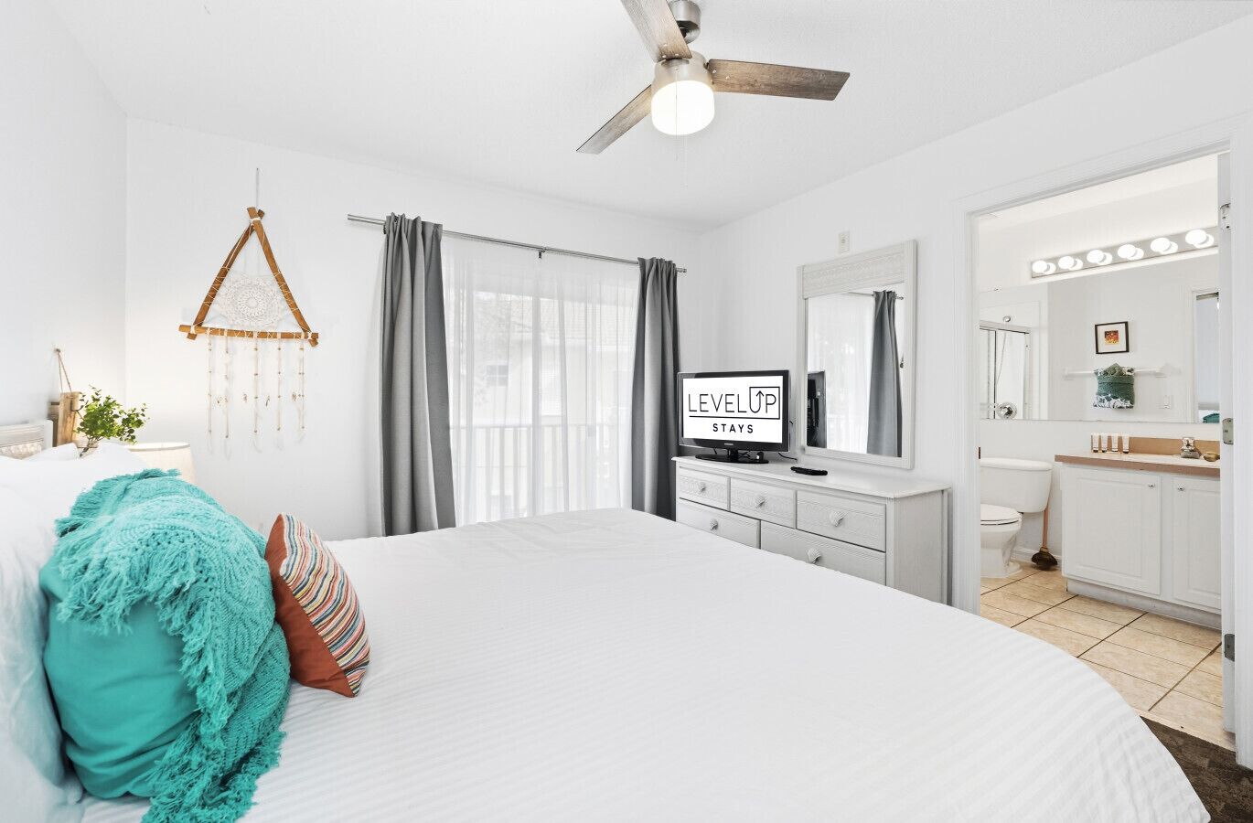 3 多间卧室、熨斗/熨衣板、旅行婴儿床、WiFi