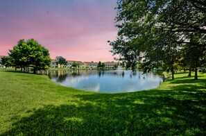 Property grounds - Pond View~Club Cortile Resort~Pool~Hot Tub~Themed (Kissimmee)