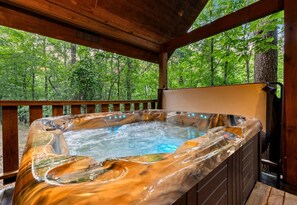 Baignoire à remous extérieure