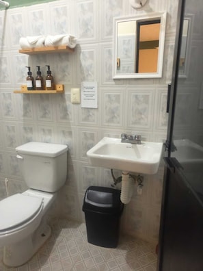 Standard Double or Twin Room, City View | Bathroom | Shower, towels, soap, shampoo