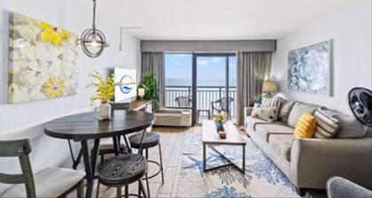 Oceanfront Getaway at Sand Castle Resort – Steps to the Beach!