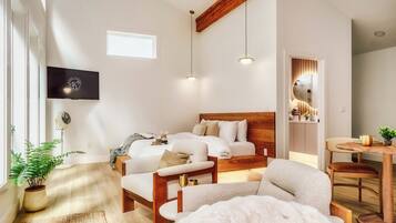 1 habitación, wifi y ropa de cama
