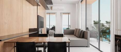 Appartement Confort | Coin séjour | Jouets