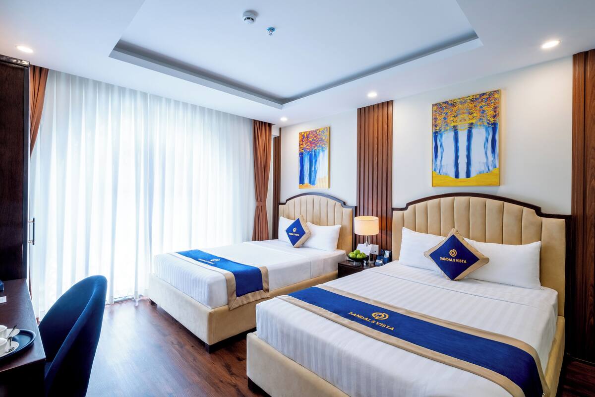 Deluxe Twin Room, Balcony, City View | In-room safe, free WiFi
