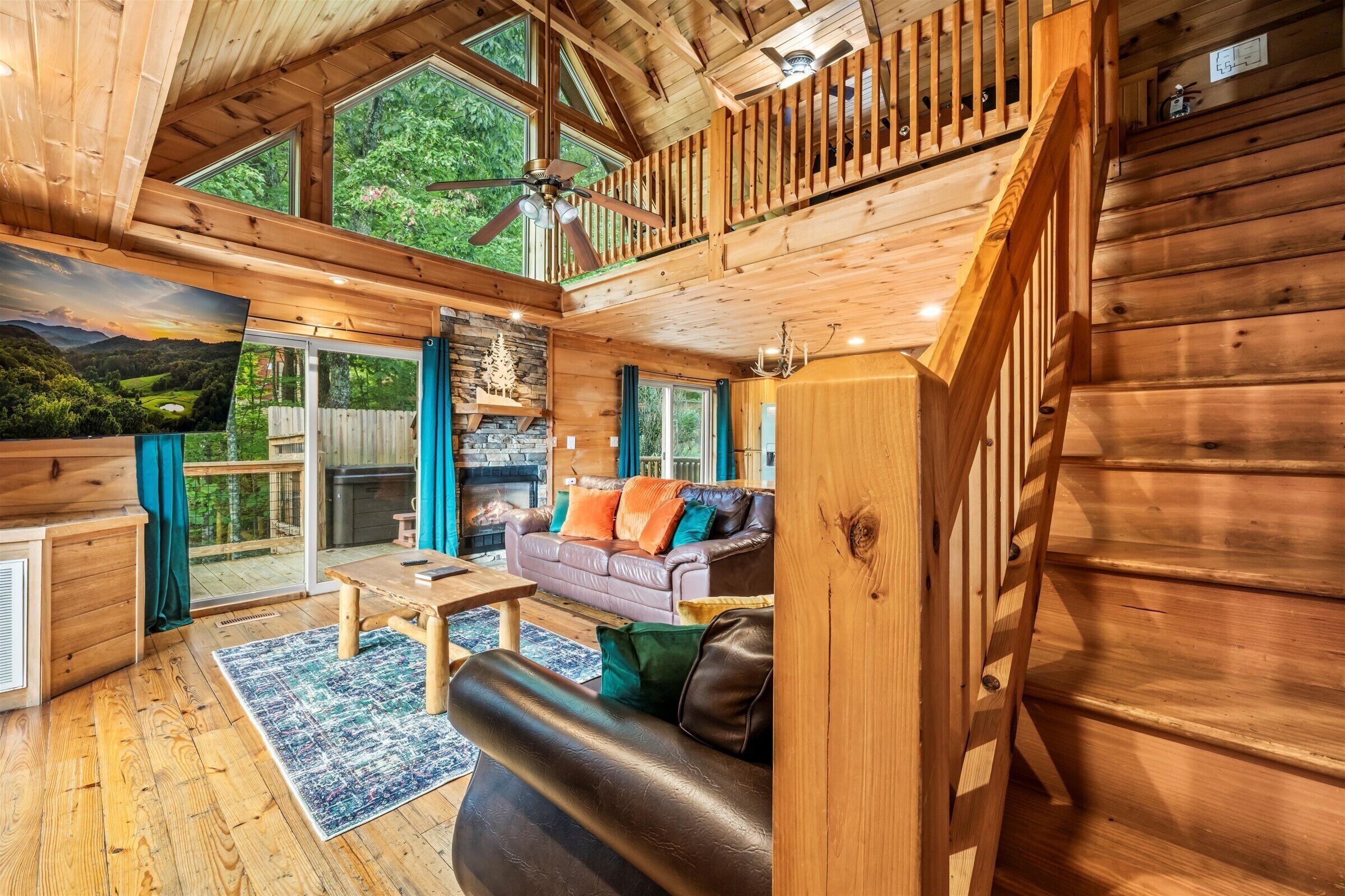 Smart TV, chimenea y futbolito 