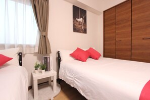 1 slaapkamer, beddengoed