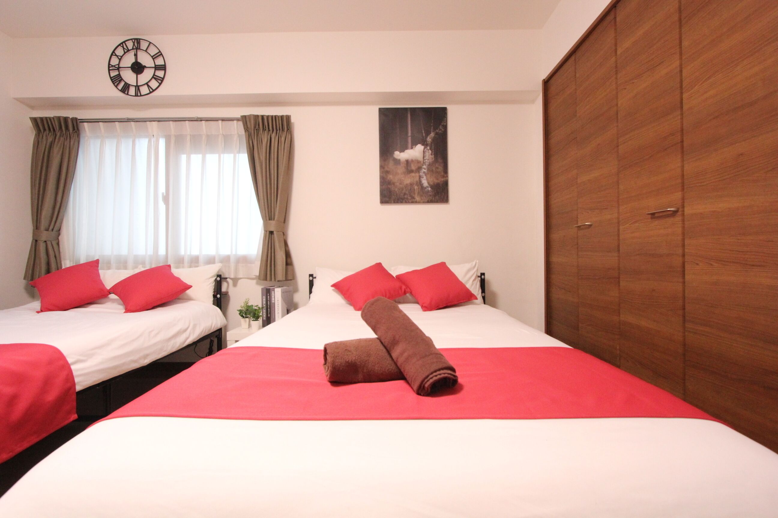 1 chambre, literie fournie