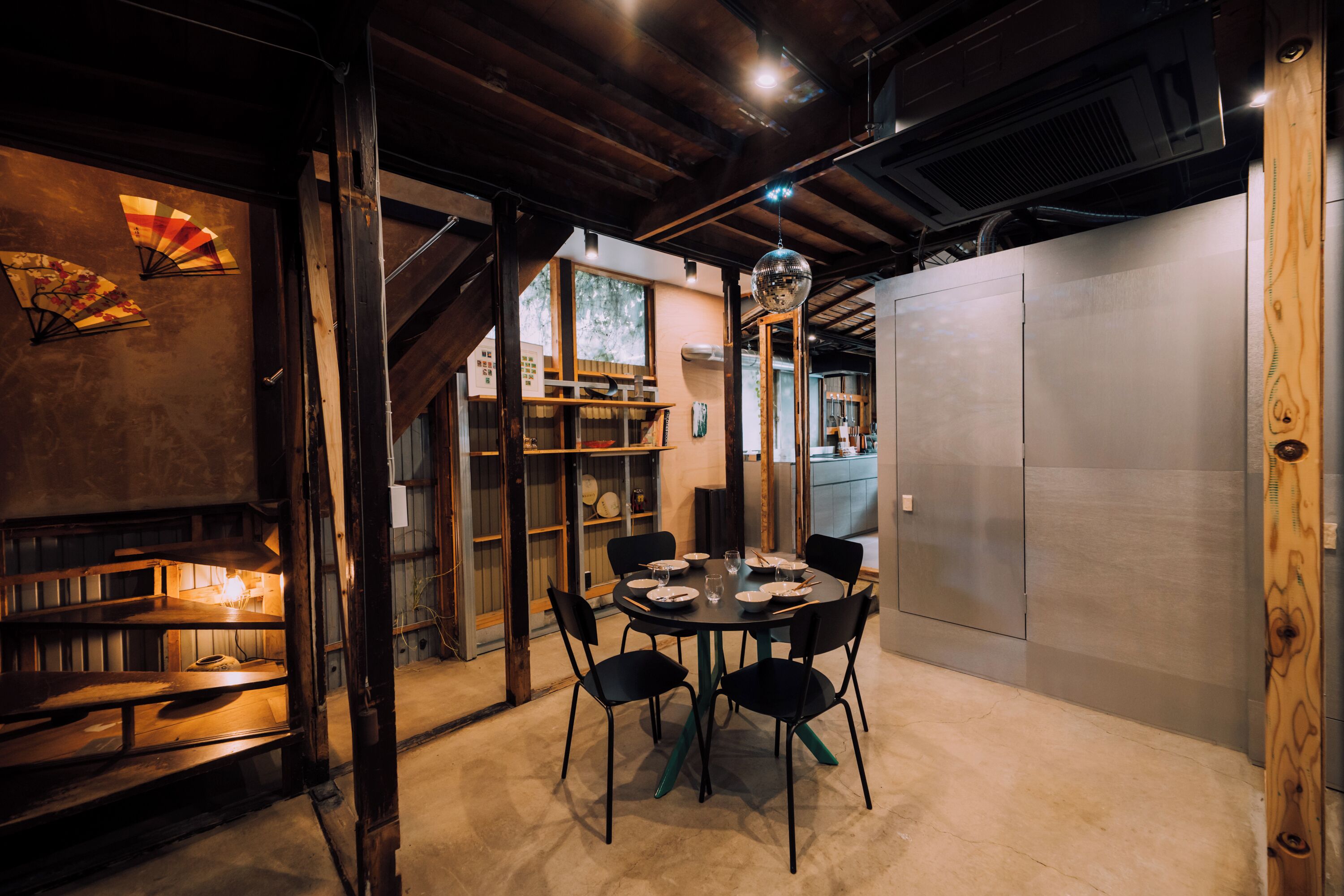 50-inch flat-screen TV with cable channels