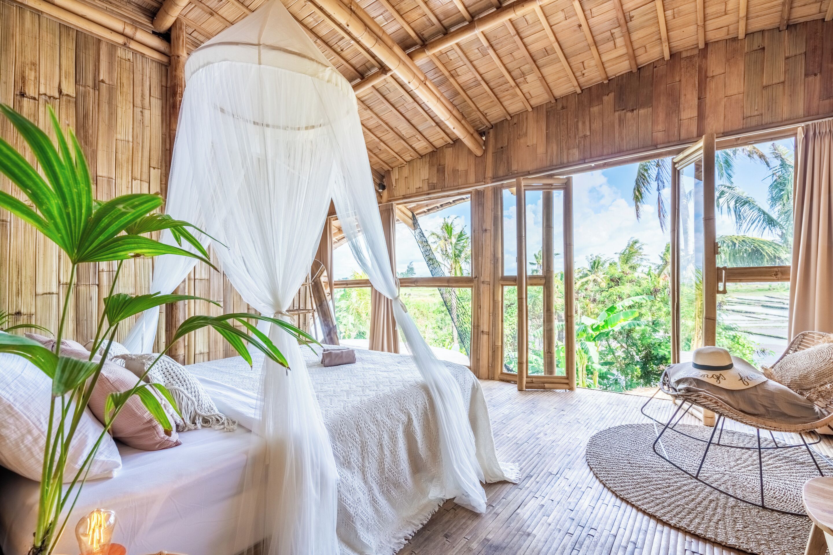 Deluxe-Villa, Terrasse, Gartenblick