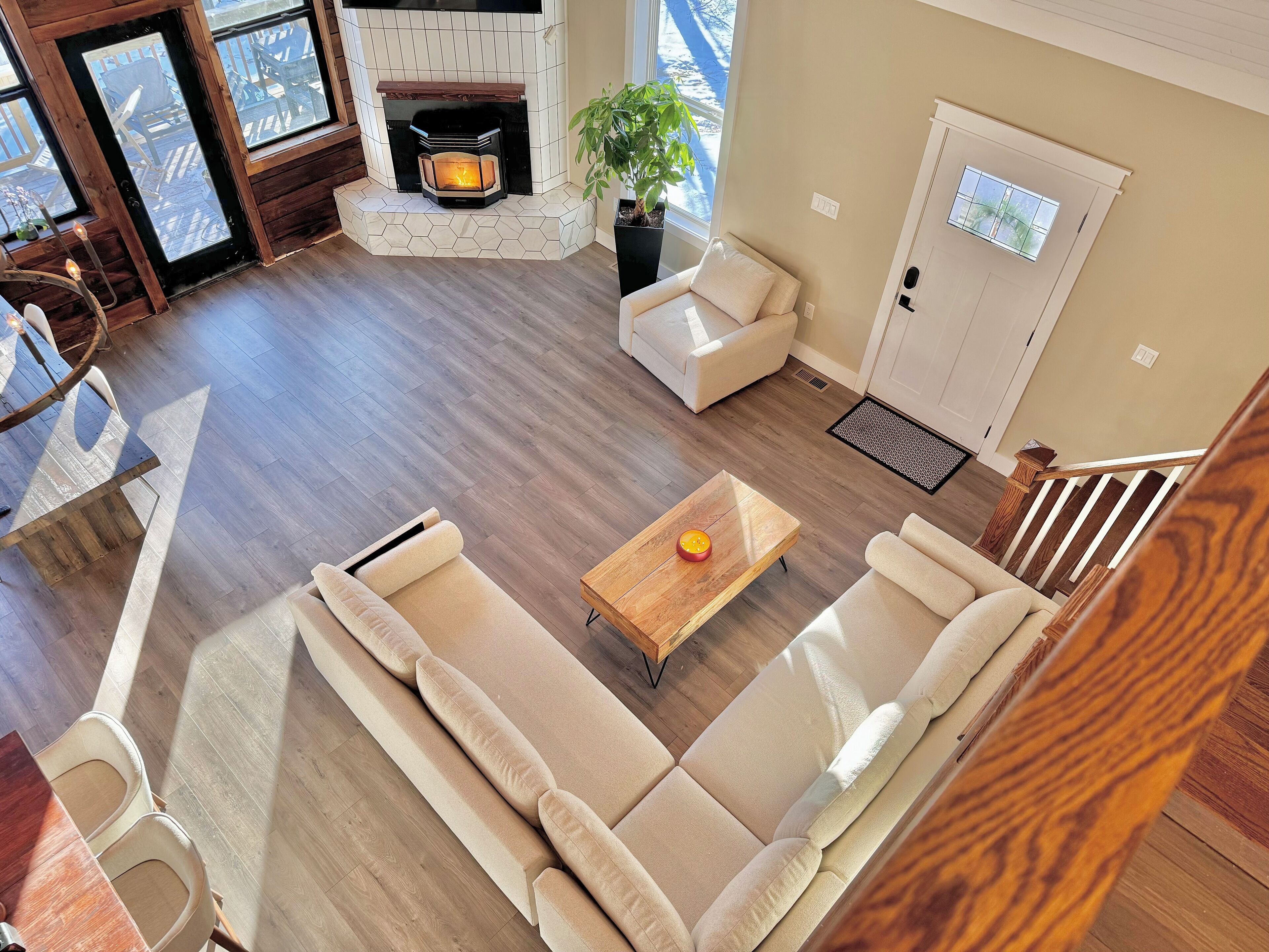 Televisor i llar de foc 