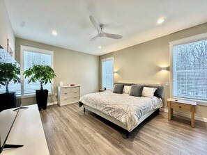 4 soverom, strykejern/-brett, wi-fi og sengetøy