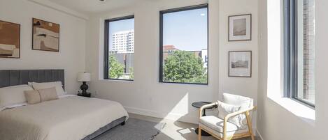 1 bedroom, iron/ironing board, internet, bed sheets