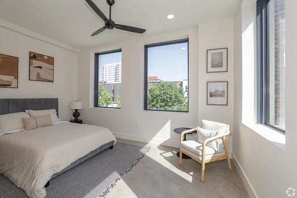 1 bedroom, iron/ironing board, internet, bed sheets