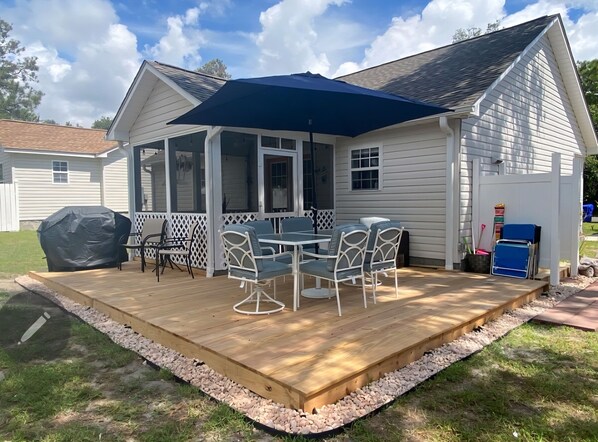 Restauration en plein air