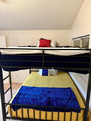 2 chambres, Wi-Fi, literie fournie