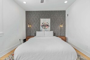 1 Schlafzimmer, Schreibtisch, Bügeleisen/Bügelbrett, WLAN