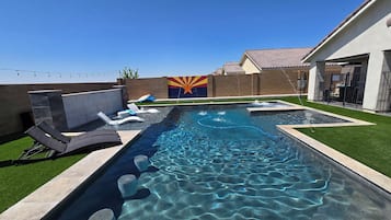 Außenpool, beheizter Pool