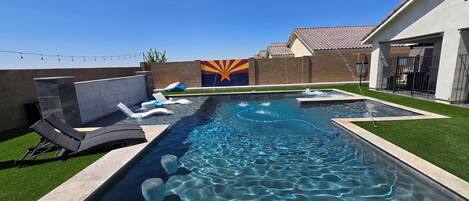 Außenpool, beheizter Pool