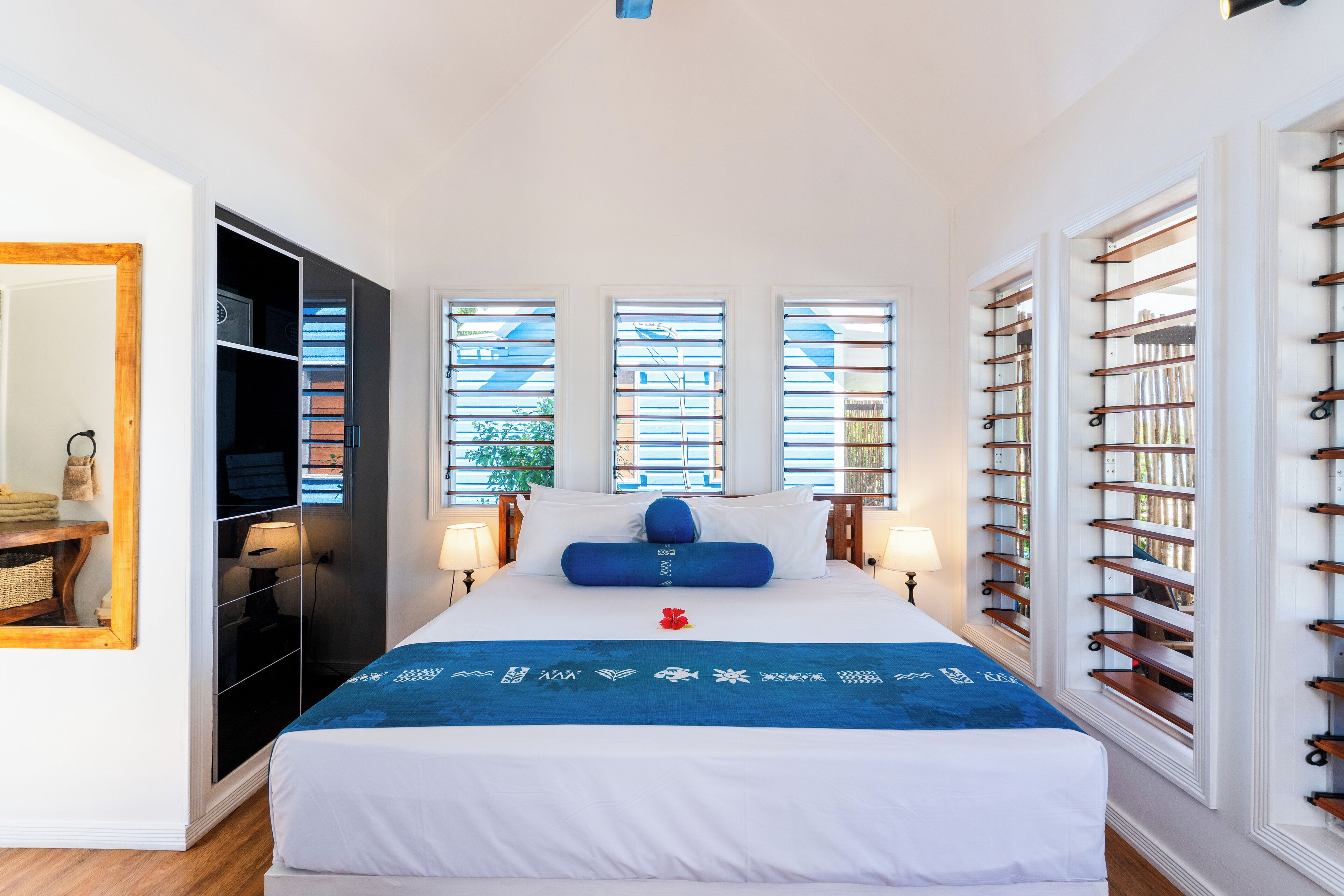Beachfront Bure | In-room safe, soundproofing