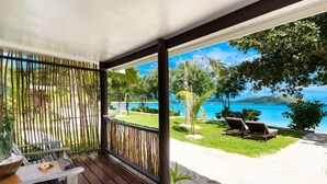 Beachfront Bure | View from room - Oarsman's Bay Lodge - Adults Only (Nacula Island)