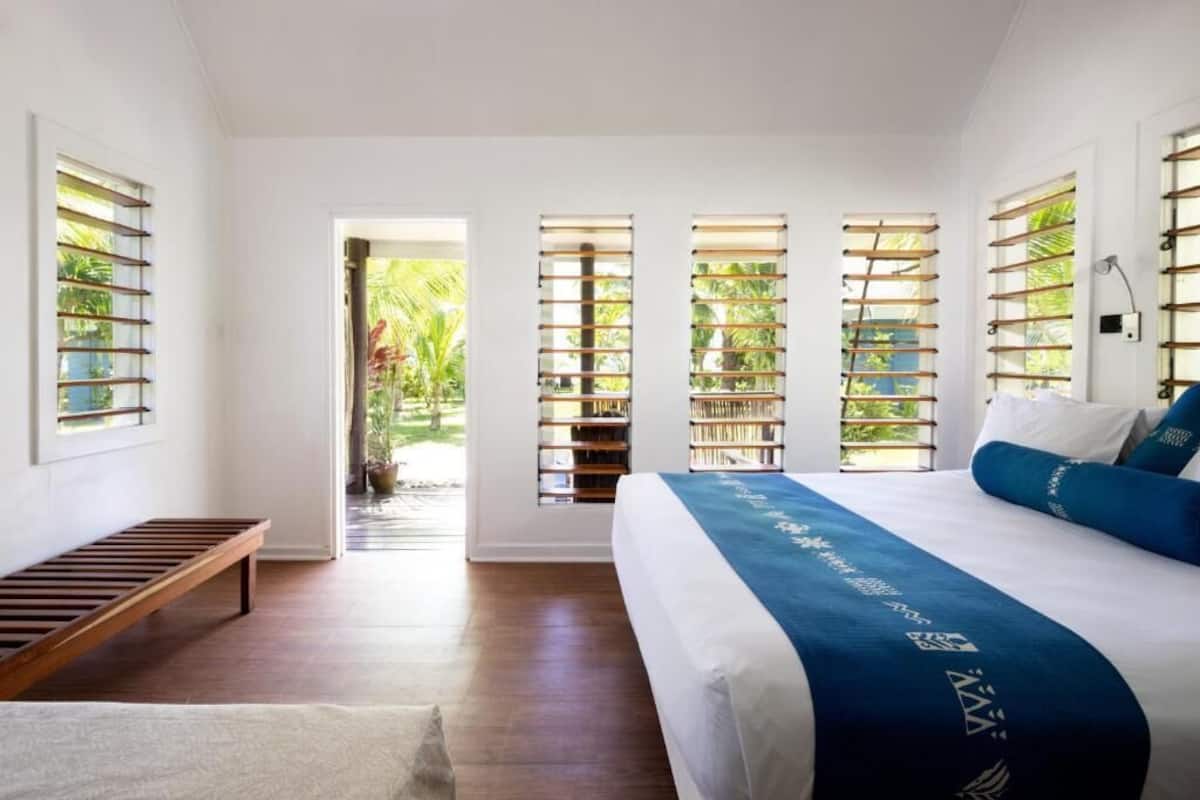 Habitación individual estándar, vista a la playa | Caja de seguridad en la habitación y insonorización