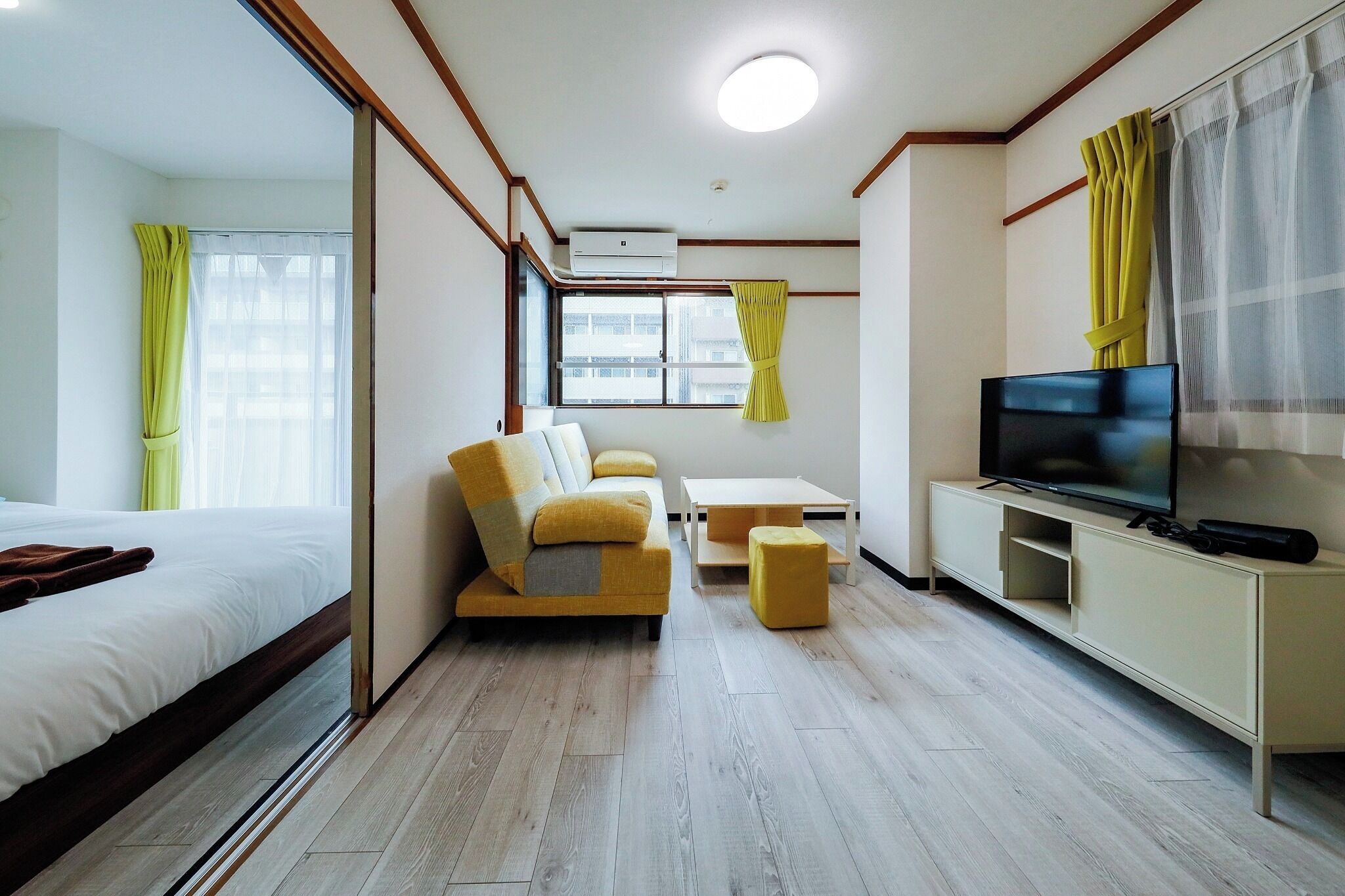 1 多间卧室、免费 WiFi、床单