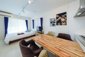 1 sovrum, gratis wi-fi och sängkläder