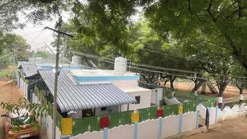 Voorkant van accommodatie