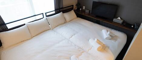 1 Schlafzimmer, kostenloses WLAN, Bettwäsche