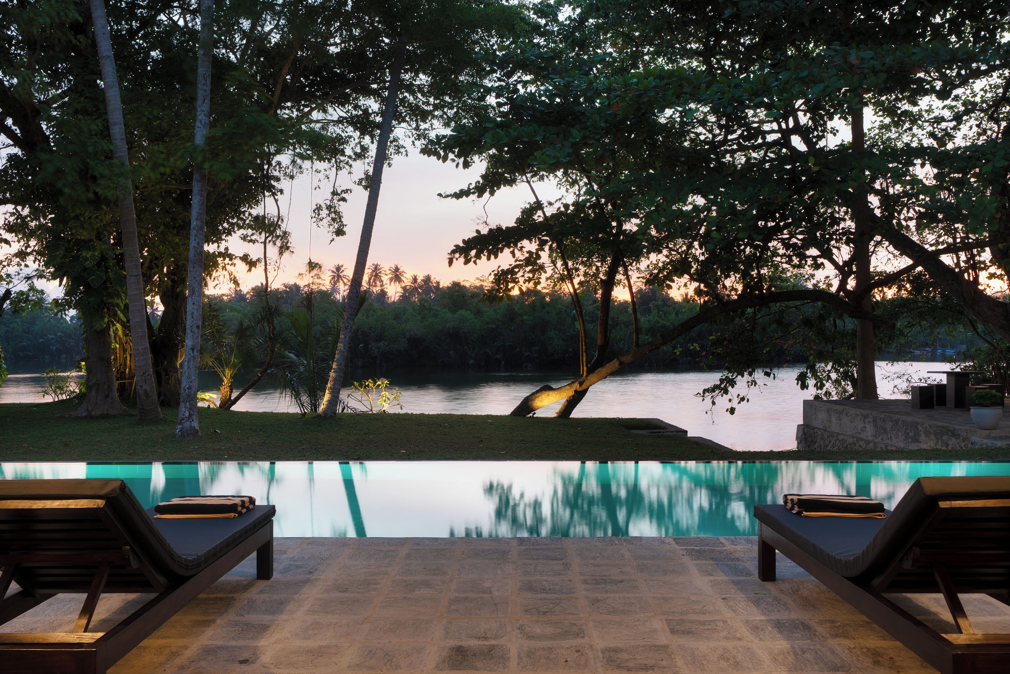 Alberca al aire libre 