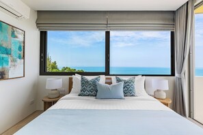 In-room safe, blackout curtains, iron/ironing board, free WiFi - Villa Aroka 4 Bed Sea View KBR41 (Koh Samui)