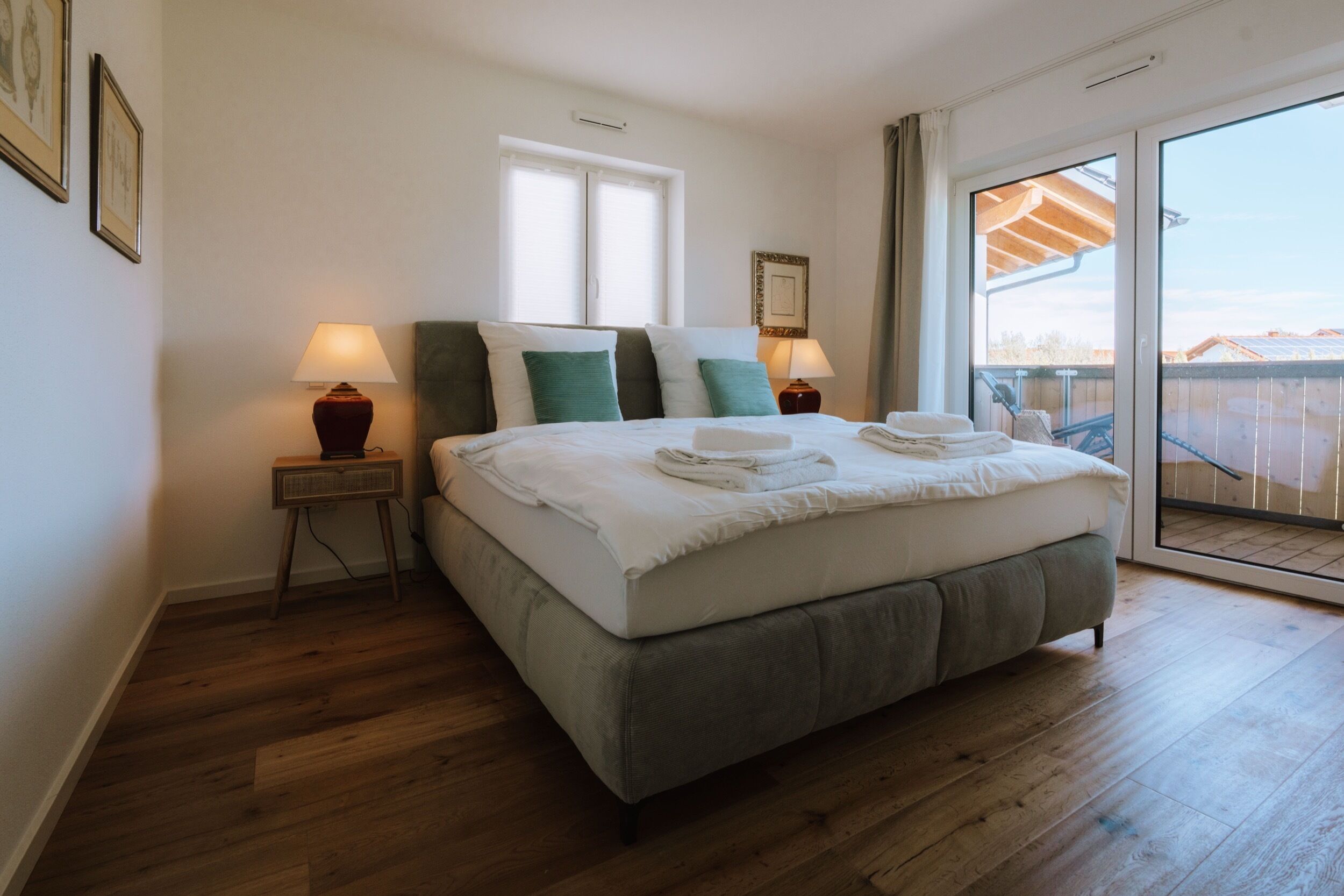 2 Schlafzimmer, Bettwäsche