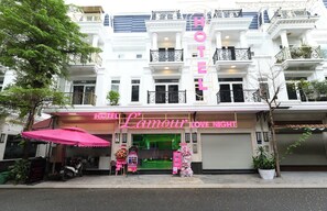 Fassade der Unterkunft